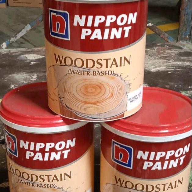 Woodstain Nippon Paint 1Kg Cat Kayu Acrylic Water Based
