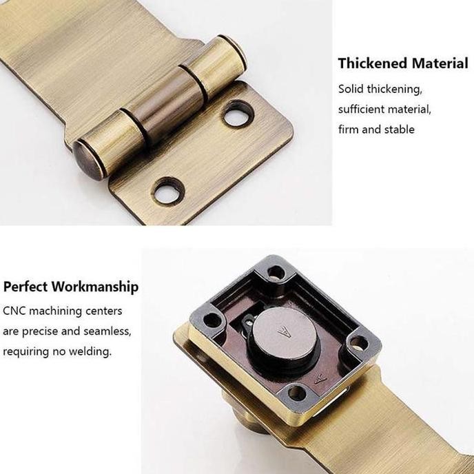 Kunci Gembok Pintu Stainless Gembok Kunci Gembok Pintu Kamar  Cantolan/Anti-Theft  Kunci Laci