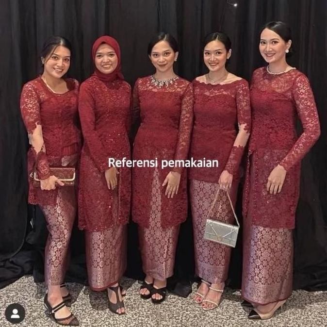 Rok songket // rok lilit songket siap pakai // rok bridesmaid // bawahan kebaya // Kain songket tenu