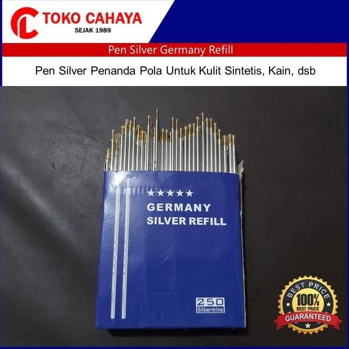 

Silver Pen Germany Refill Pen Penanda Pola Isi 250 Pcs Co