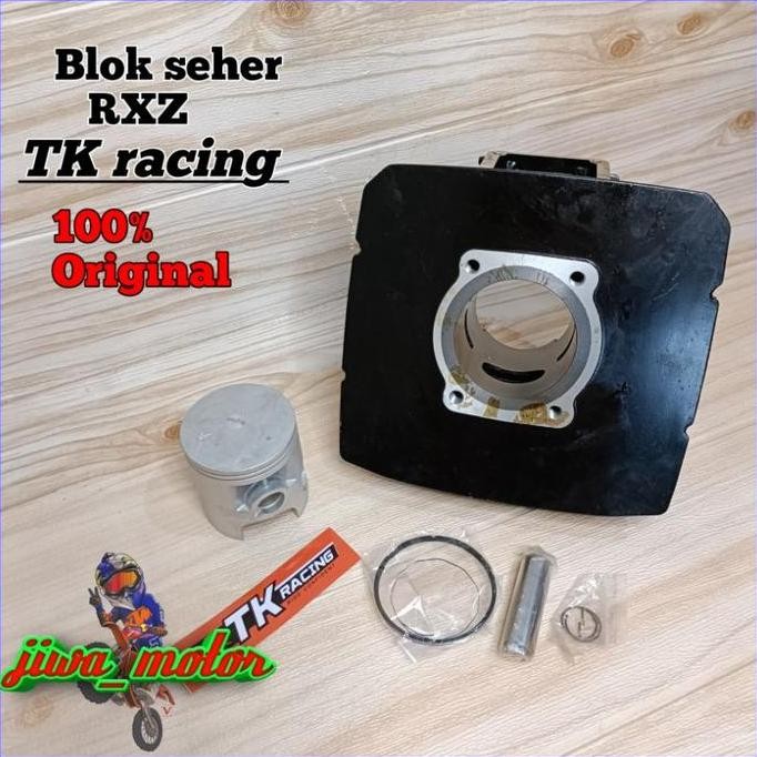 BLOK SEHER RXZ BORE UP 62MM 64MM TK RACING ORIGINAL DAN TERPERCAYA