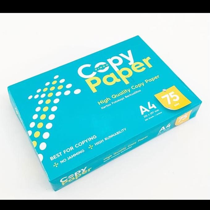 

COPY PAPER 75GR A4 GOSEND GRAB INSTAN ONLY / KERTAS FOTOCOPY / PRINT
