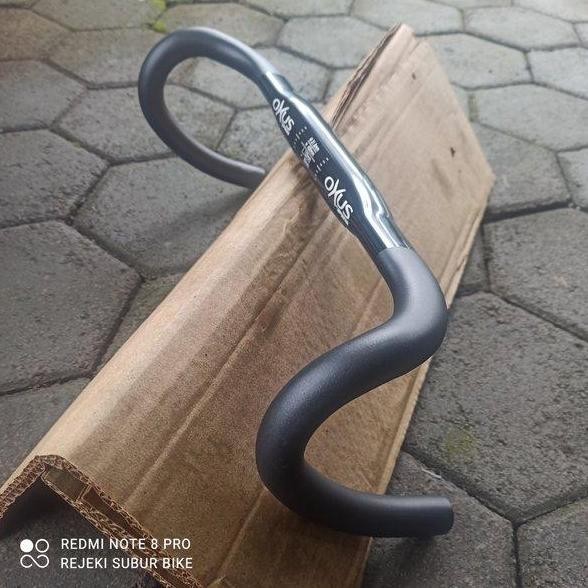 STANG SEPEDA DROPBAR FSA OXXUS 400 MM 40 CM COMPACT ROADBIKE RINGAN ORIGINAL DAN TERPERCAYA