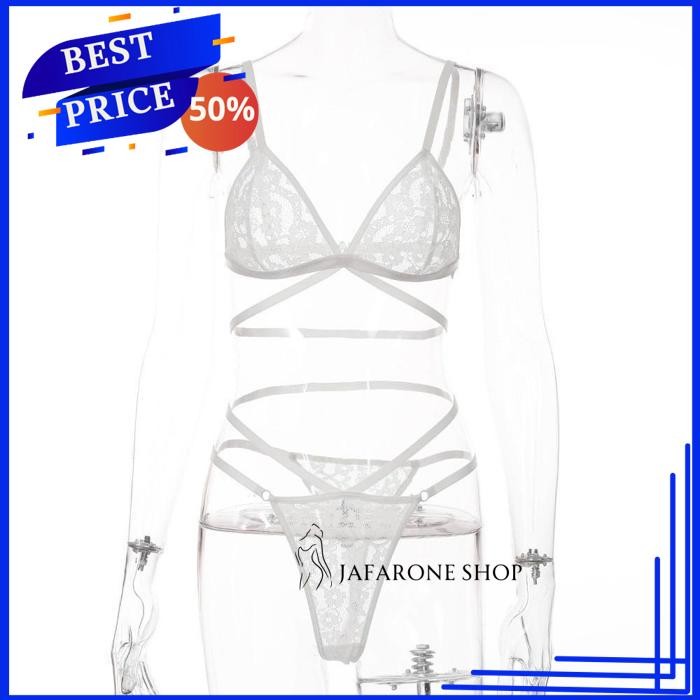 SET SEXY LINGERIE BH TRANSPARAN WANITA WANITA SET JAFARONE SHOP