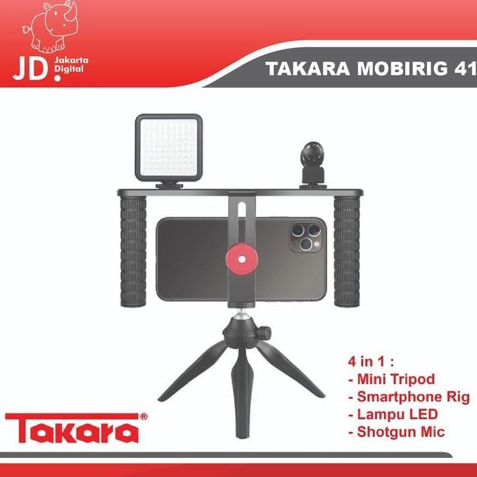 Paket Vlog Takara Mobirig 41 Youtuber 4 In 1 Paket Vlog For Hp Co