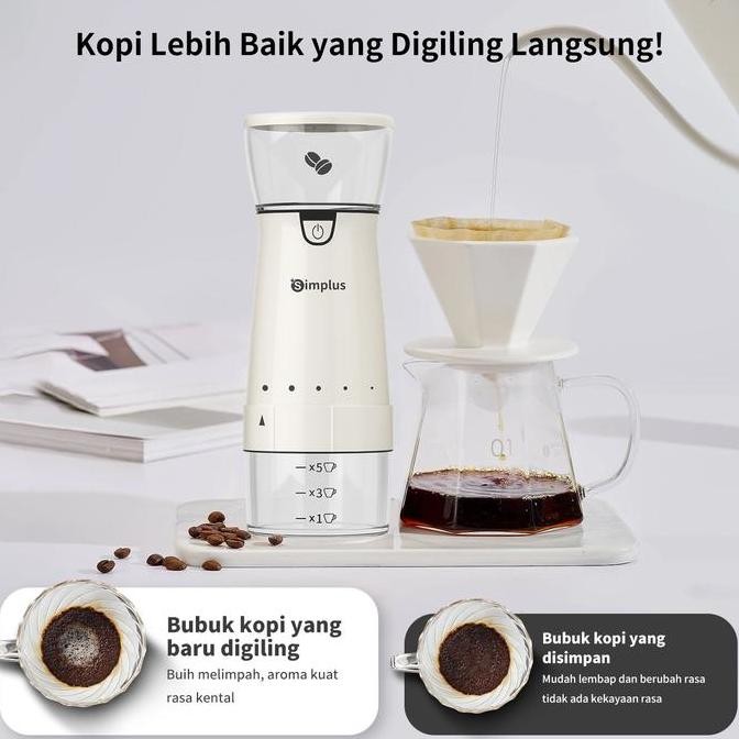 

Terlaris Super PromoSimplus Mesin Penggiling Biji Kopi Elektrik Dengan Ukuran Kecil Dan Otomatis Mdjh001