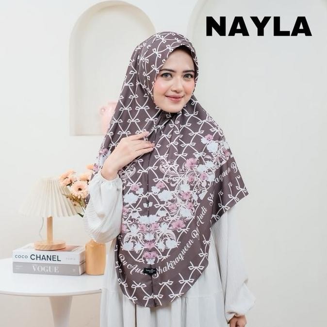 Jilbab Hijab Bergo Printing Jumbo XL Jilbab Jumbo Motif Bunga Hijab Instan Motif Bergo Jumbo Printin