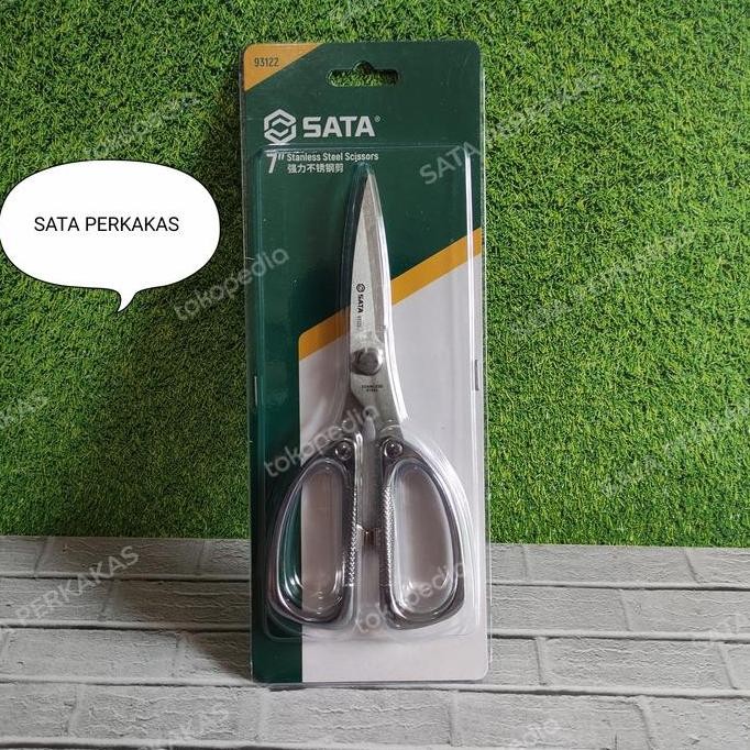

Terlaris Gunting Stainless 93122 - Strong Stainless Steel Scissors Sata
