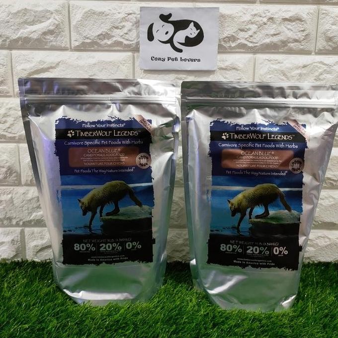 Terlaris Dog Food Timberwolf Legend Ocean Blue / Makanan Anjing