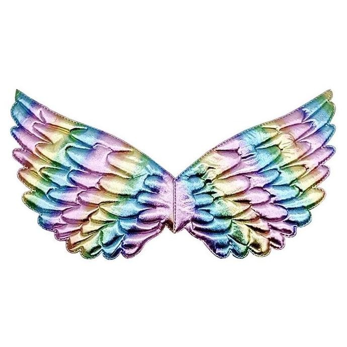 sayap peri anak Disney Frozen Elsa kostum tari baju balet angel wings BS