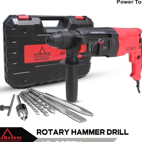 Kirim Hari Ini Mesin Bobok Tembok Beton Mesin Bor Hammer Rotary Yukido