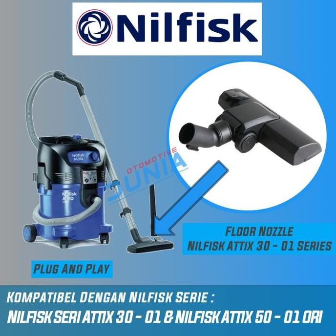 FLOOR NOZZLE VACUM CLEANER NILFISK | Sikat Vacum Nilfisk