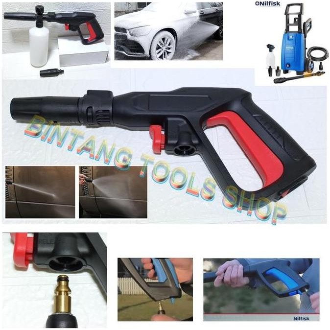 Short Gun Nilfisk Replacement Tembakan Gun Untuk Jet Cleaner Nilfisk