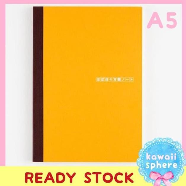 

New Product - Hobonichi Plain Notebook | Cousin A5 | Grid | Ready Stock Kiarastoreku
