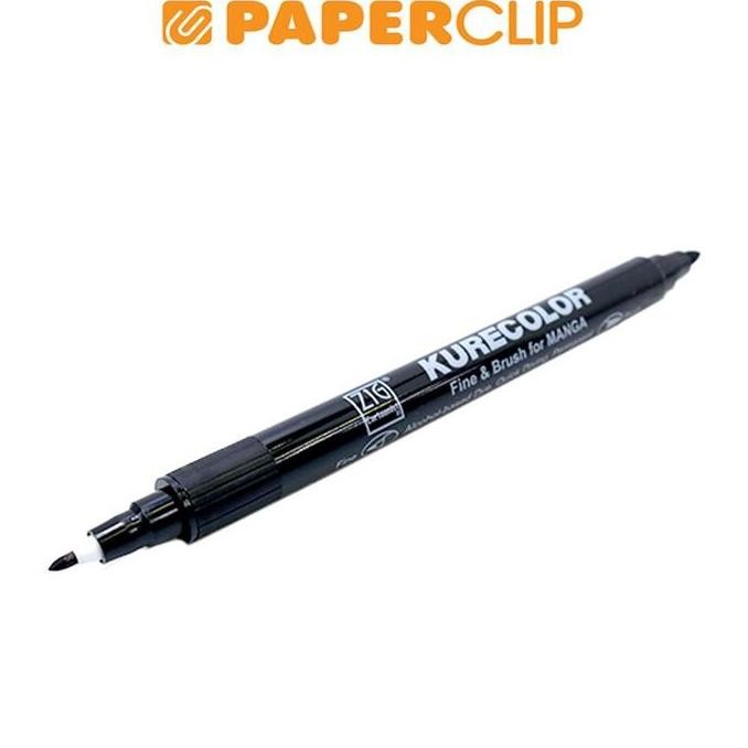

New Product - Pen Brush Zig Kuretake Kurecolor Twin Tip Cnkc-2200 900 Black Kiarastoreku
