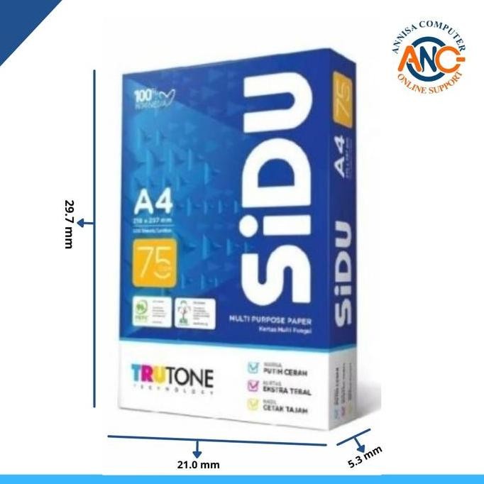 

New Product - Kertas Hvs A4 Sinar Dunia 75 Gsm - 1 Rim 500 Lembar Original / Murah Kiarastoreku