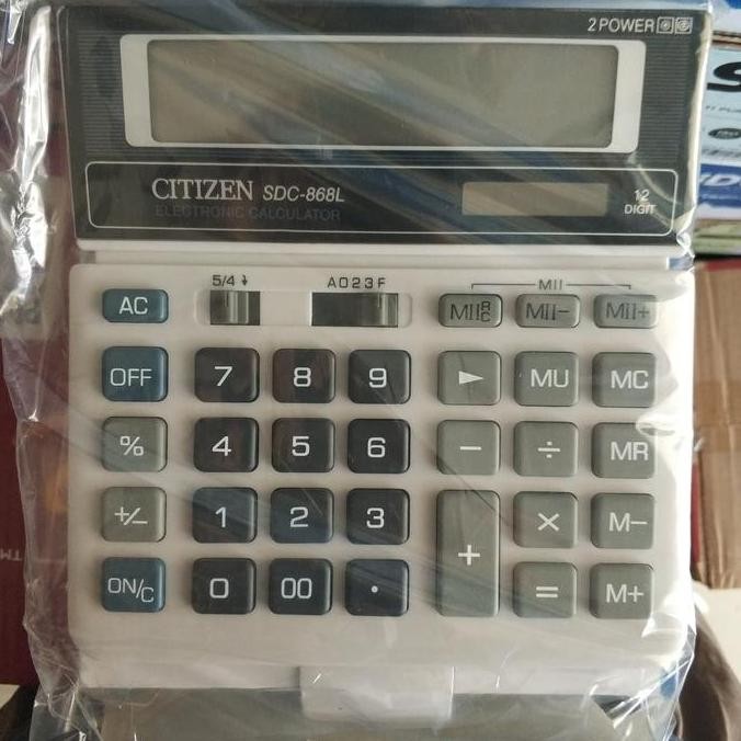 

New Product - Kalkulator Citizen Sdc-868L(12 Digit) Kiarastoreku