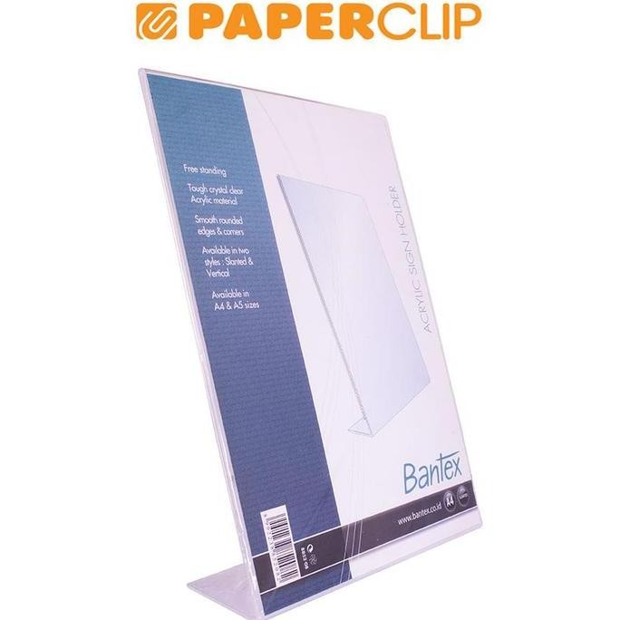 

New Product - Acrylic Holder / Akrilik Brosur Bantex 8852 A4 Kiarastoreku