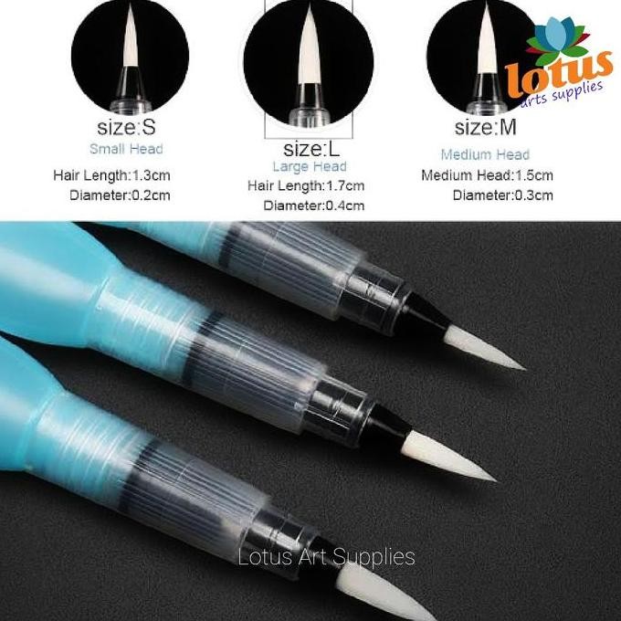 

New Product - Water Brush Round Pen Set 3 - Wbp150R Kiarastoreku