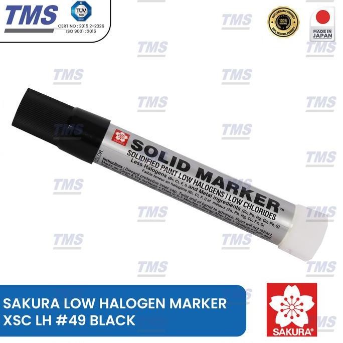 

Spidol Solid Marker - Low Halogens & Low Chlorides Sakura Xsc Lh Original Co