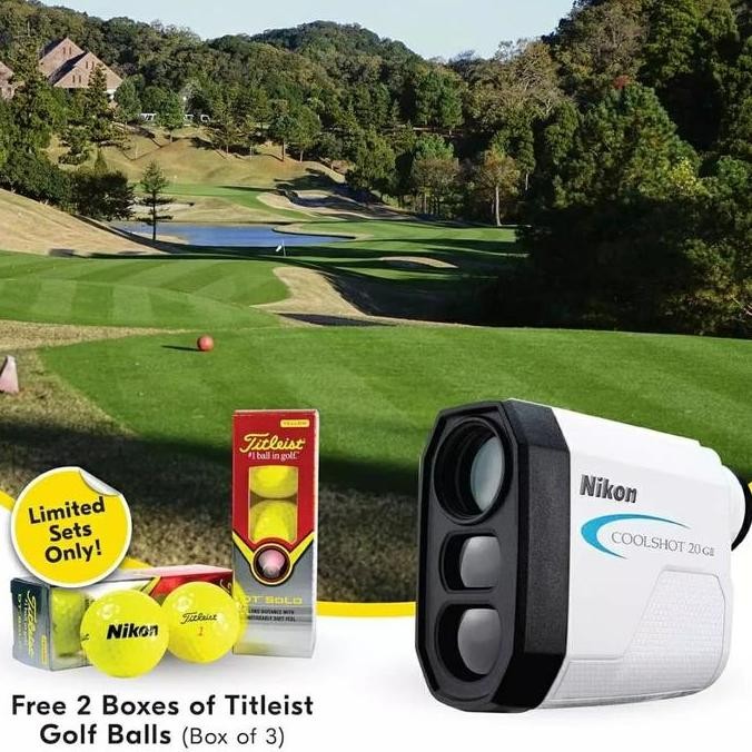 TERMURAH - NIKON CoolShot 20 GII Golf Laser Rangefinder Original