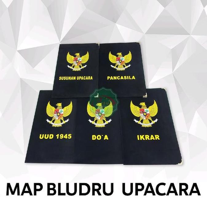 

Map Bludru Text Upacara Map Kantor Map Sekolah 1 Set ( Isi 5 Pcs ) Warna Hitam Ukuran F4 Co