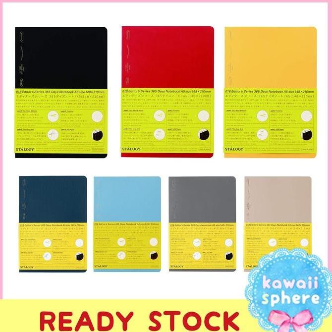 

Stalogy 365 Day Notebook | A5 /B5 /A6/B6 | Reg /Limited Colors | Co