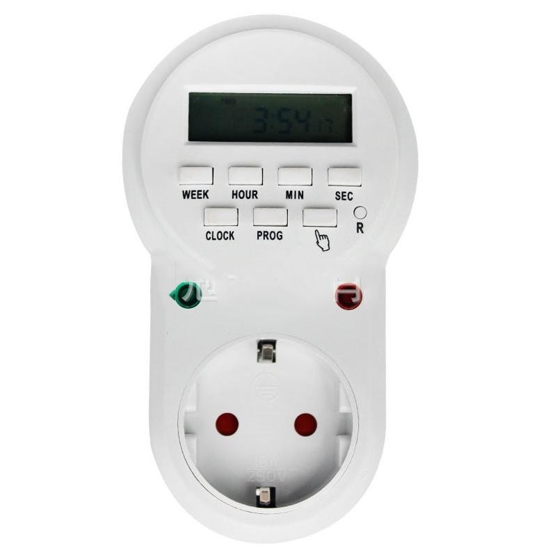 Timer Detik Sensitivitas Detik Switch Digital ON-OFF Hingga per Detik Pengatur waktu otomatis