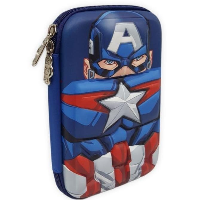 

Tempat Pensil Captain America / Pencil Case Avenger / Pencil Case Captain Anak Laki-Laki Boy Co