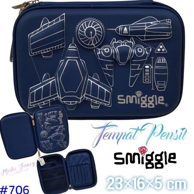 

Tempat Pensil Smiggle Pesawat / Tempat Alat Tulis Anak Laki-Laki / Stationary Smiggle Boy Co