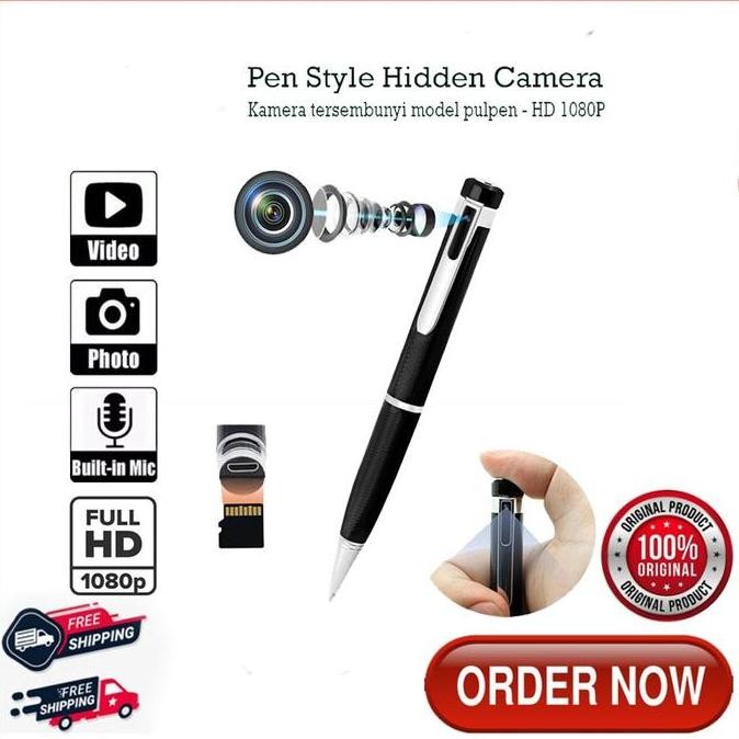 Spy Camera Pen V8 HD 1080P - Kamera Pen