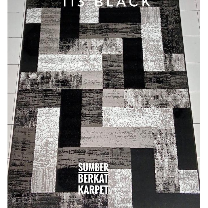 Termurah Karpet Permadani Momento Monochrome Scandinavian 1.15x1.55m