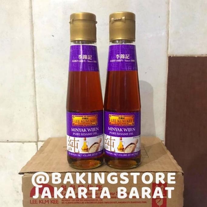 

Sale Lee Kum Kee Pure Sesame Oil 207 Ml| Minyak Wijen Murni