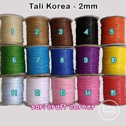 

Rol - Tali Korea 2Mm - Korean Waxed Cotton Cord Co