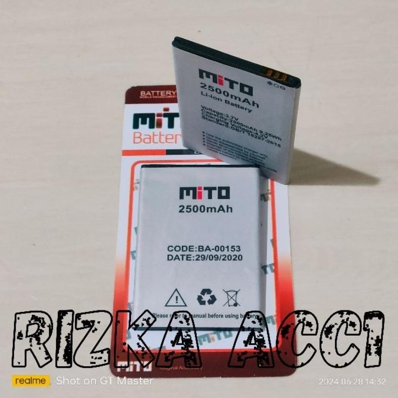 Premium Baterai Batre Hp Mito Z5 / A35 Ba-00153 Battery Batrai Hp