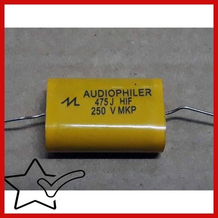 [IWS] KAPASITOR AUDIOPHILER 4,7UF TAHANAN TWEETER