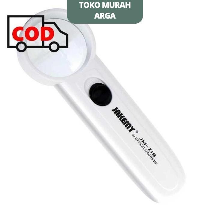 

KACA PEMBESAR DENGAN SENTER LED 8X ZOOM MAGNIFIER ALAT BANTU BACA TULISAN KECIL SERVICE ELEKTRONIK BEST PRODUCT
