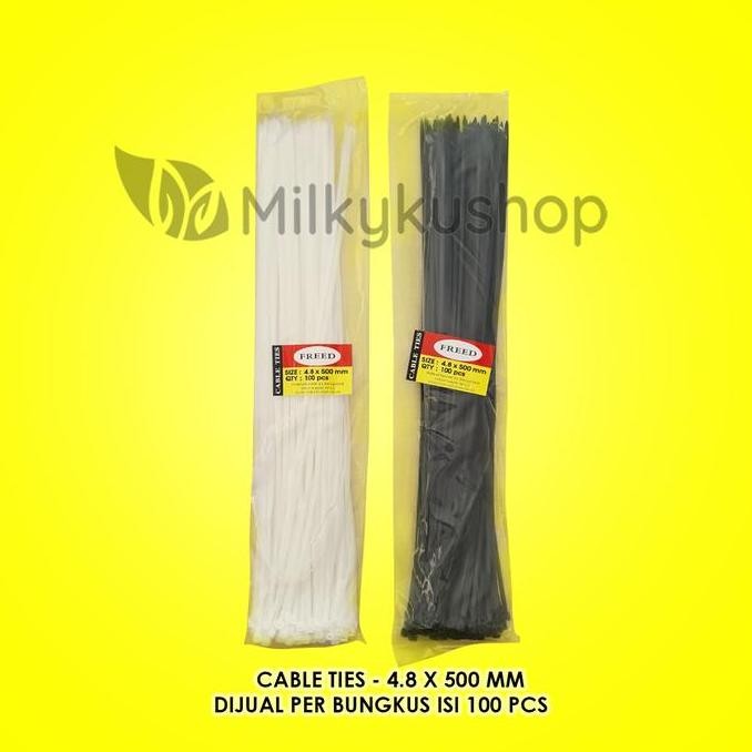 

Cable Ties Nylon Freed 4.8 X 500 Mm Kabel Tis Co