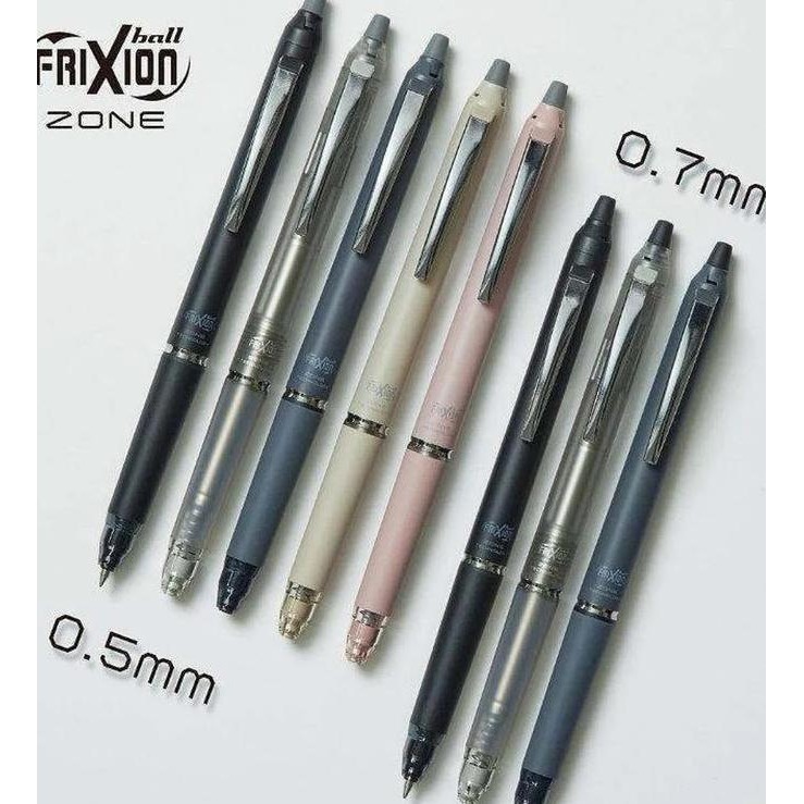 

Pilot FriXion Knock Zone Gel Ink Erasable Pen 0.5mm 0.7mm Tinta Bisa Dihapus LFBKZ-50EF LFBKZ-50F