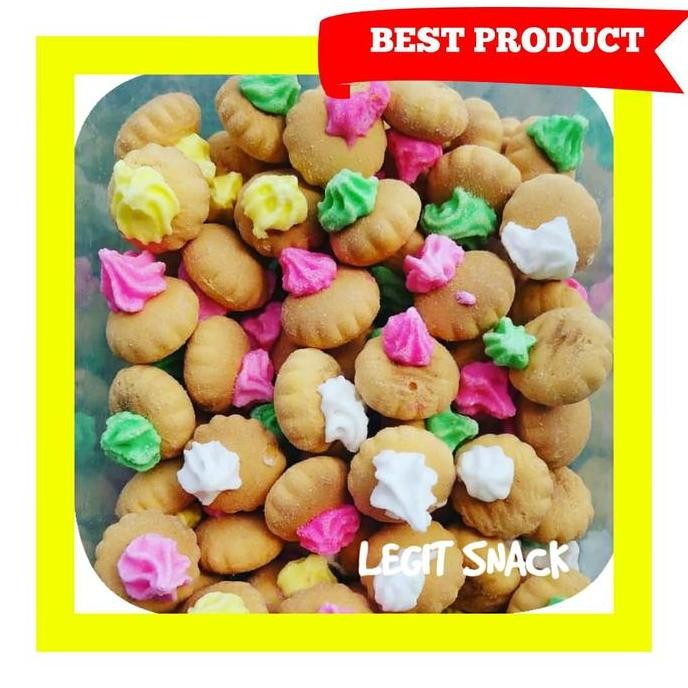 

Biskuit Manis Gem Rose Jajanan Jadul 500Gr