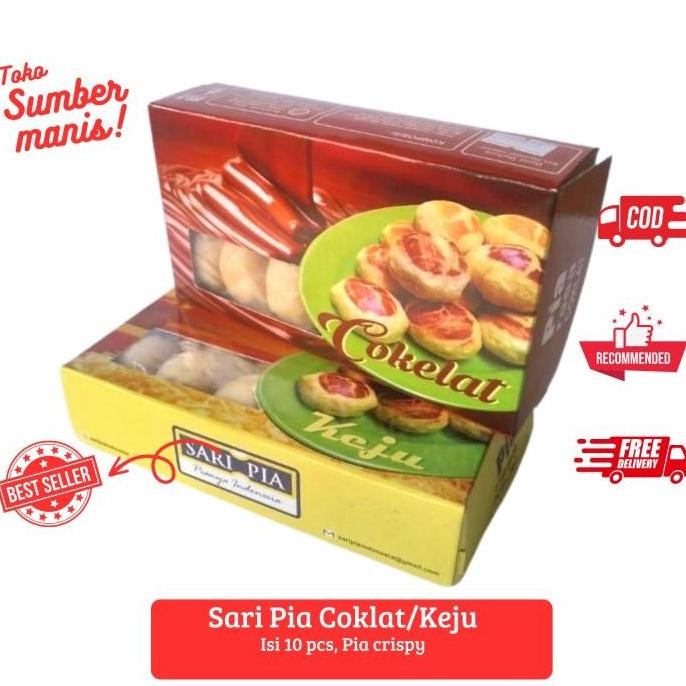 

(Allthebest) Sari Pia Keju dan Coklat Pia Crispy Oleh Oleh Malang