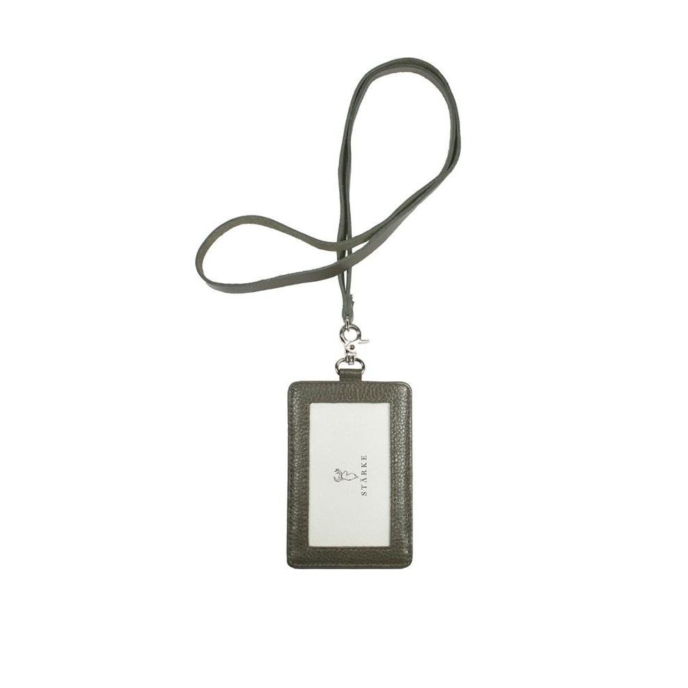 

Lanyard Id Card Holder Kulit Asli Starke Hustle Hog Olive Tekstur Co