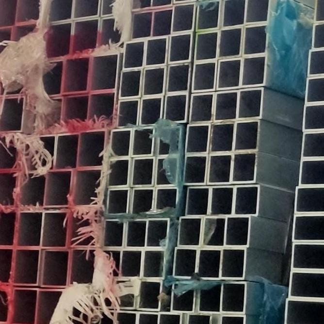 &<&<&<&] hollow aluminium 32x32mm tebal 3mm