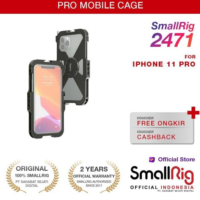 Smallrig Arca Swiss Pro Mobile Cage For Iphone 11 Pro Cpa 2471 Co