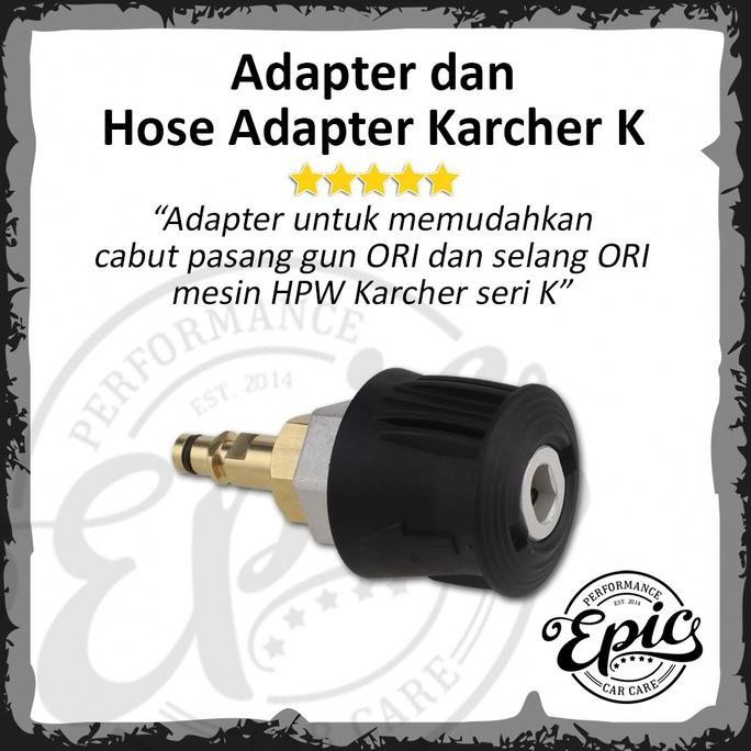 Adapter Gun Dan Hose Adapter Karcher K