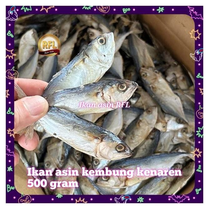 

Ikan Asin Kembung Kanaren Super 500Gram