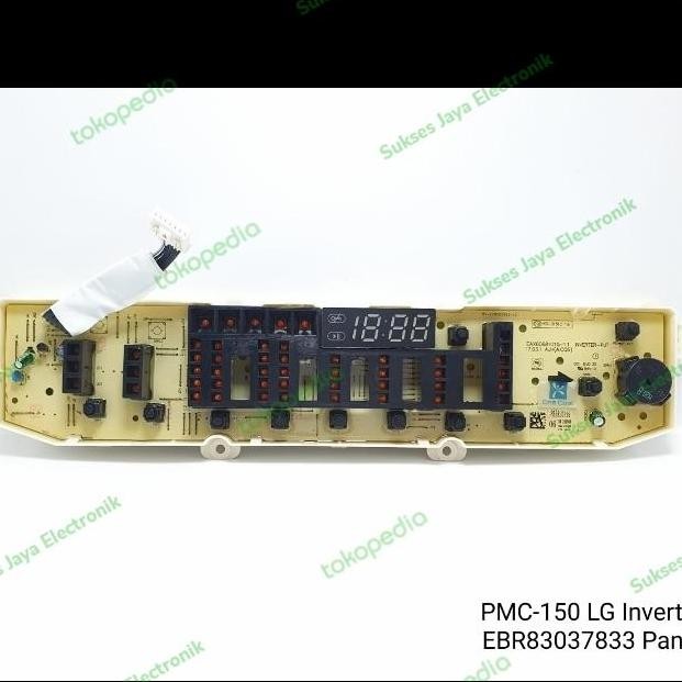 Modul Display Panel Mesin Cuci LG T2108VSAM T2175VSAM