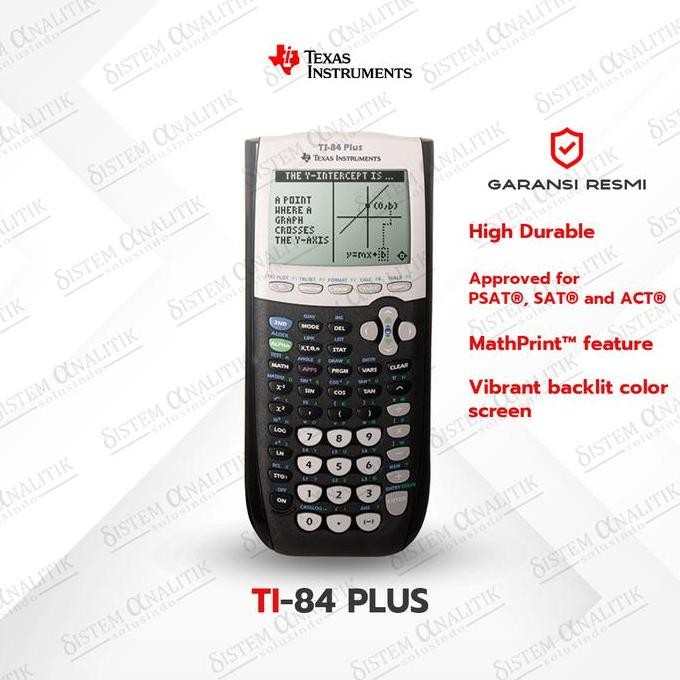 

Texas Instruments Ti-84 Plus Graphing Calculator B/W Co