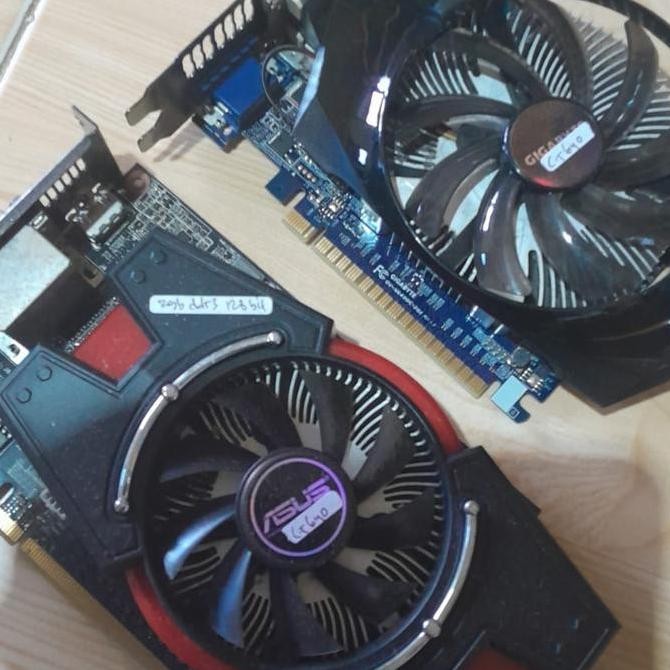 BEBAS ONGKIR - VGA Card 2GB 128bit dirext 11, ori bukan "fake" low power non pin tinggal pasang