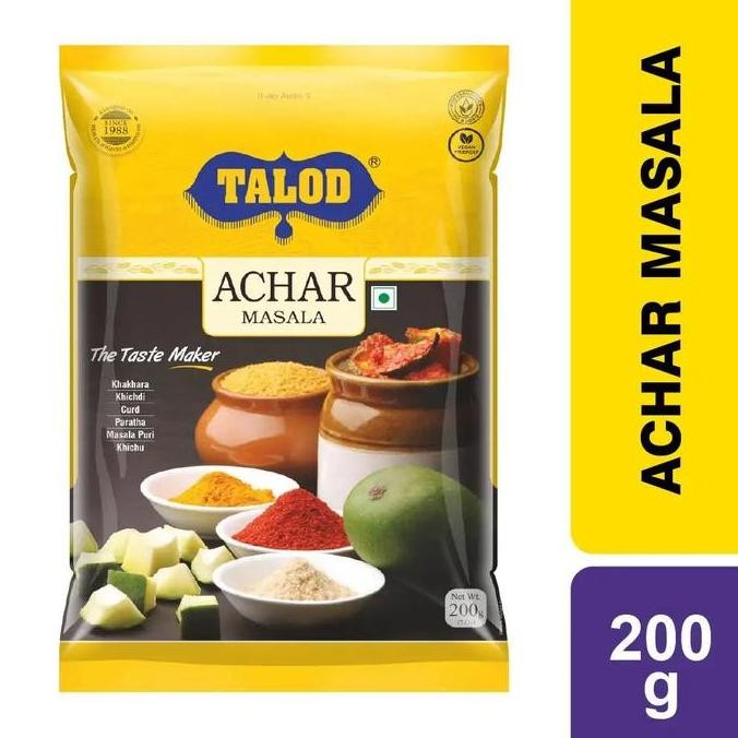 

Ready stock] TALOD ACHAR MASALA 200 GM
